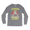 mess with me i'll fight back Long Sleeve Shirts