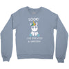 look i've created a unicorn Crewneck Sweatshirt