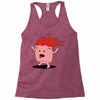 marshmallow prend feu Racerback Tank