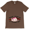 October Peeking Out Asian Baby Girl T-Shirt