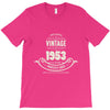 premium vintage 1953 classic perfectly aged limited edition T-Shirt