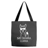 no drama llama Tote Bags