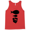 big fish little fish cardboard box   music t shirt Tank Top