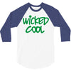boston southie wicked cool 3/4 Sleeve Shirt