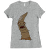 worm zombie Ladies Fitted T-Shirt