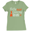 belly dancing only harder Ladies Fitted T-Shirt