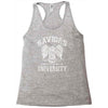 saviors university Racerback Tank