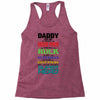 daddy you are my favorite superhero Racerback Tank
