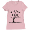 Winter (a215) Ladies Fitted T-Shirt