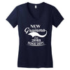 New Gramma 2018 Rokie Dept. Women's V-Neck T-Shirt
