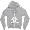 Yoga with Goat Zipper Hoodie
