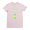 future runner Ladies Fitted T-Shirt