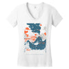 visit mordor Women's V-Neck T-Shirt