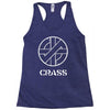 crass anarcho punk rock Racerback Tank