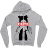 cute Zipper Hoodie