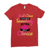 just once i want to be somebody elses fi̇rst choice Ladies Fitted T-Shirt