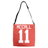 mccall 11 t shirt tee tshirt teenwolf Adjustable Strap Totes