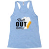 Butt Out Lung Cancer Awareness Racerback Tank