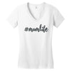 mom life svg Women's V-Neck T-Shirt