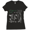rayguns Ladies Fitted T-Shirt