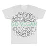 go vegan 3 All Over Men's T-shirt