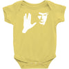 spock star trek leonard nimoy tribute Baby Bodysuit