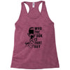 Who the Fook Is That Guy, McGregor VS Alvarez Racerback Tank