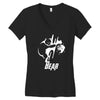 Bear Women's V-Neck T-Shirt