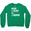 eat sleep celtic Crewneck Sweatshirt