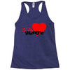be my valentine 2 Racerback Tank
