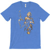 marilyn monroe machine gun gangster 100% cotton T-Shirt