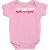 i'm in good shape round is a shape! funny Baby Onesie