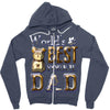 yorkie dad Zipper Hoodie