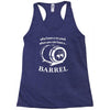 why have a six pack when you can have a barrel Racerback Tank