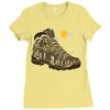 adventure boot Ladies Fitted T-Shirt