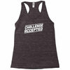 challenge accepted Racerback Tank