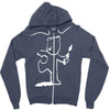 banksy teddy bear pop art new Zipper Hoodie