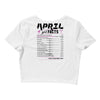 April Girl Facts Aries Crop Top