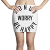 donut worry be happy Mini Skirts