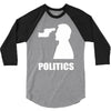 politics 3/4 Sleeve Shirt