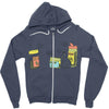 seasons greetings Zipper Hoodie