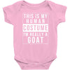goat halloween costume Baby Bodysuit