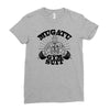 mugatu gym suit Ladies Fitted T-Shirt