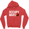 Occupy Mars Zipper Hoodie