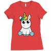 unicorn Ladies Fitted T-Shirt