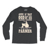 the 8th day god made farmers Long Sleeve Shirts