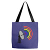 gaydar gay rainbow radar Tote Bags