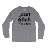 Best Dad Ever Funny Music Note Long Sleeve Shirts