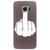 middle finger Samsung Galaxy S7 Edge