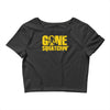 gone squatchin Crop Top